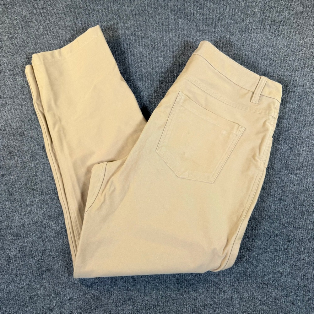Lululemon‎ Commission Pant Classic Tan Mens 31 LM5B02S Chino 28 Inseam #3195